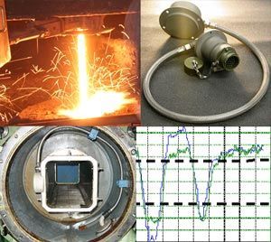 Sensores eletromagnticos para controle de nvel do ao em lingotamento contnuo e controle de camada do p fluxante